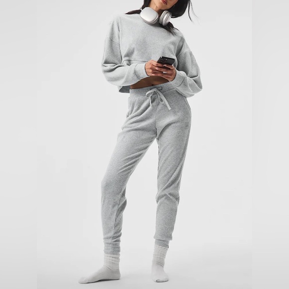 ALO Yoga Tops - Alo Muse Set - Muse Hoodie & Sweatpants Size Medium